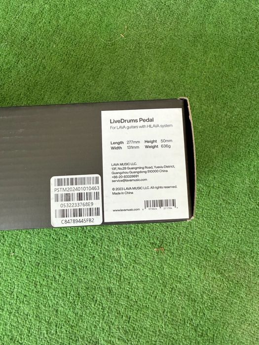 Lava Music LiveDrum Pedal Efect de chitară Sigilat
