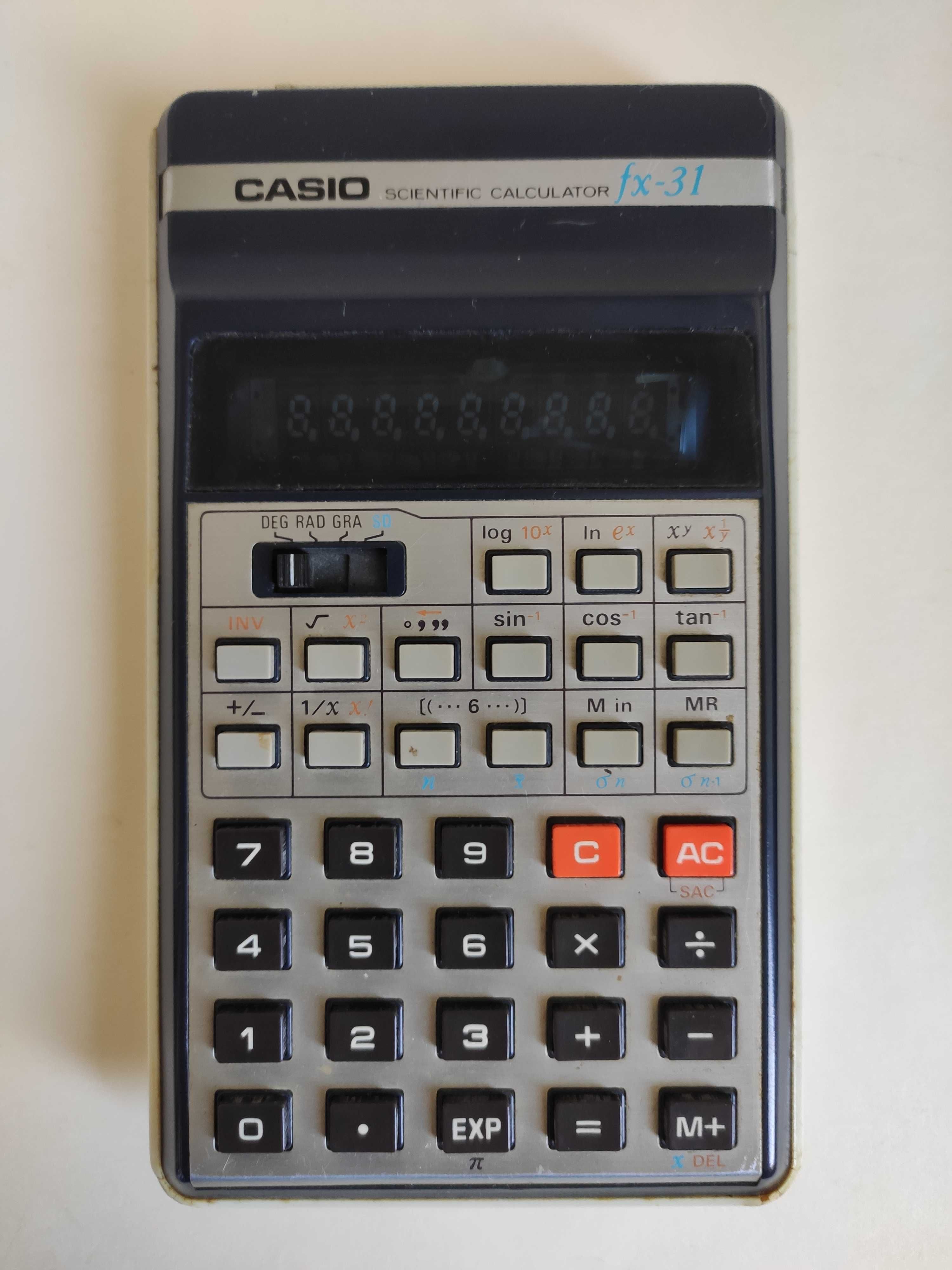 Калькулятор CASIO fx-31 Japan