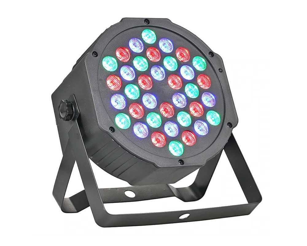 LED FLAT Par 36W  Диско Лед Пар - RGBW - LED ефект DMX512