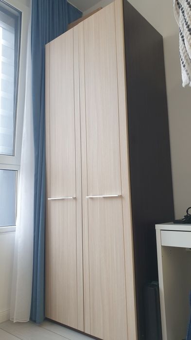 Шкаф 1 Дядьково 855х600х2330(h) мм, Шкаф 2 - 490х600мм, Высота 2.33 ме