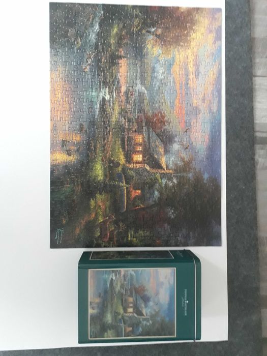 Пет пъзела с по 500 части за 30 лв.