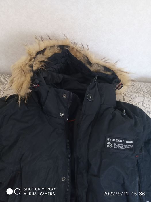 Пуховик куртка с капюшеном