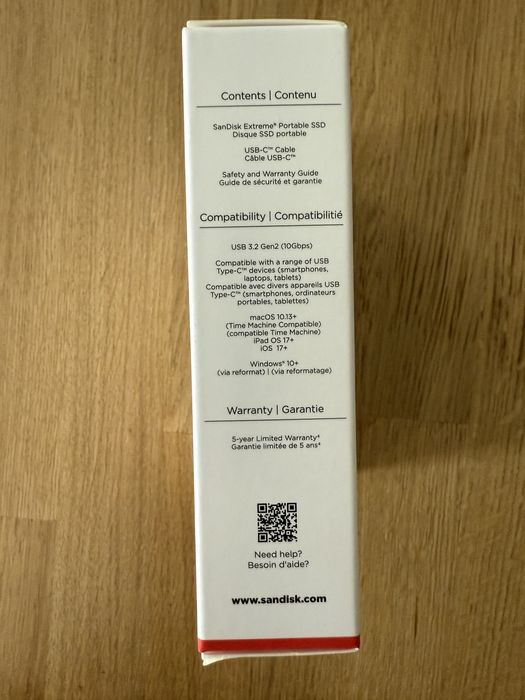 SSD portabil Sandisk Extreme 2TB