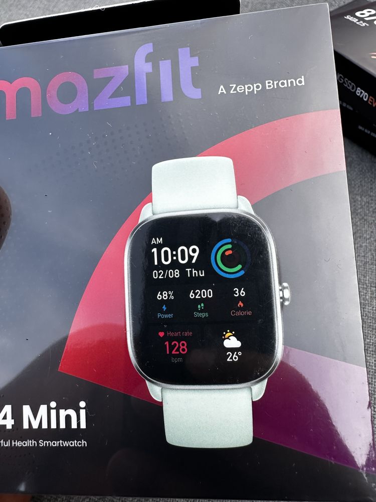 SIGILAT - Smartwatch Xiaomi Zepp Amazfit GTS 4 Mini - Blue