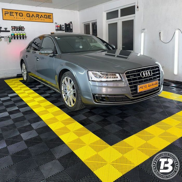 Pardoseala Modulara pentru Garaj si Ateliere Detailing - Galben