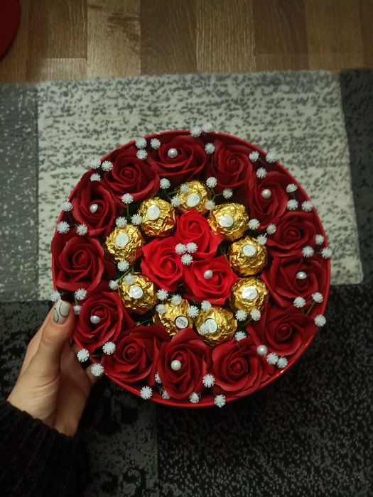 Buchet din trandafiri de săpun