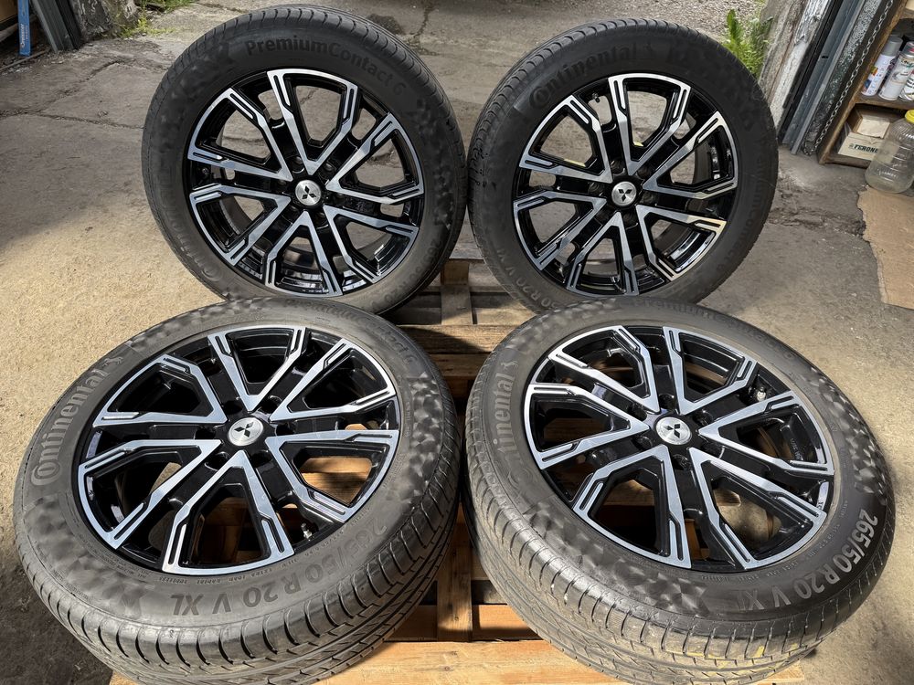 Jante originale Mitsubishi PAJERO / L200 cu anv 265/50 R20 Continental