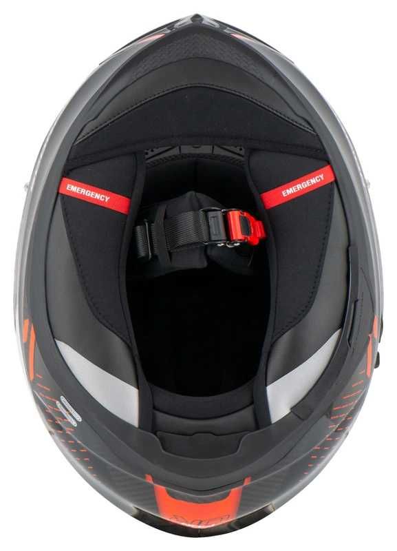 Мото Каска SCORPION EXO-520 EVO AIR Rock On Red/Black,XXL 63-64