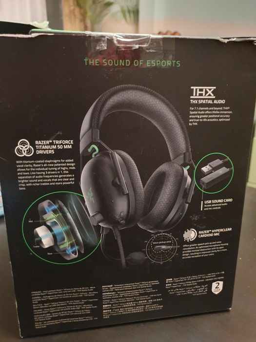Слушалки Razer BlackShark v2