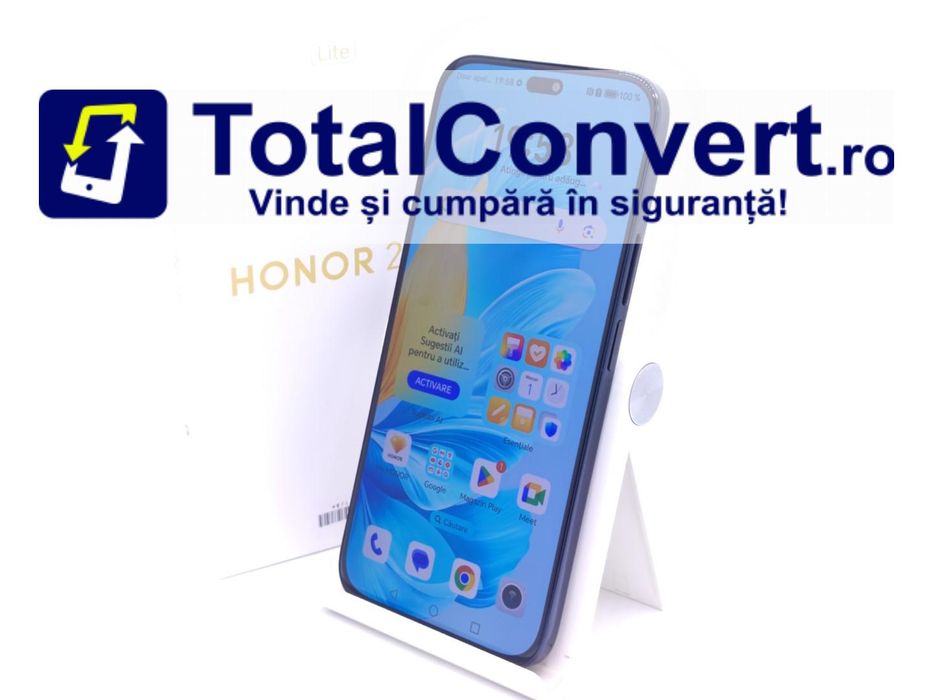 Honor 200 Lite 256GB Midnight Black 8GB, Garantie 24 luni | #D87171
