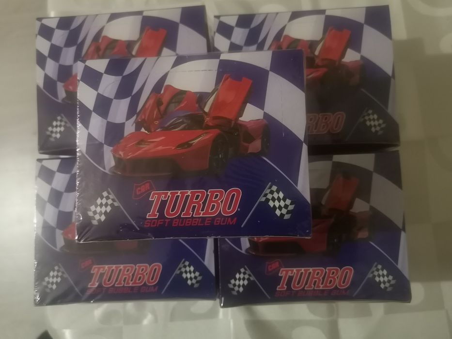Дъвки Car Turbo със картинки