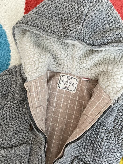 Zara топла бебешка жилетка