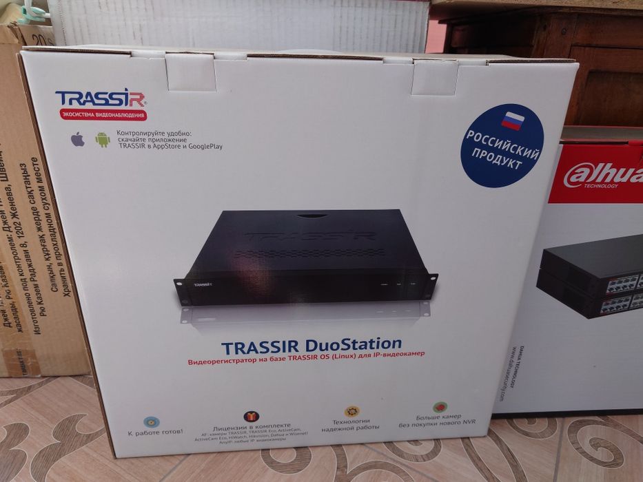 Видеосервер TRASSIR DuoStation RE AF 16 —