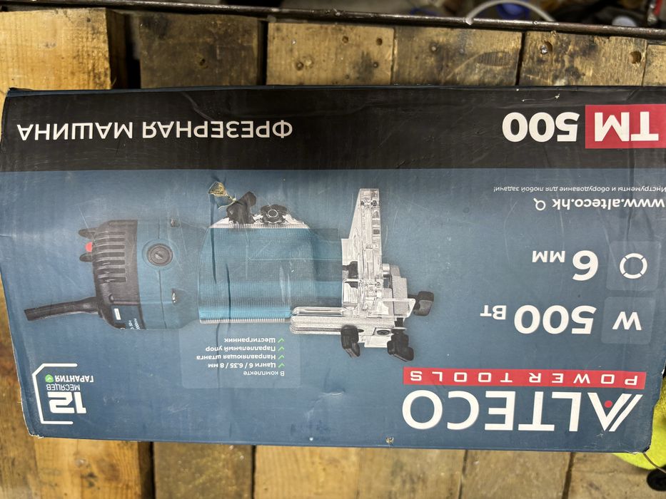 Фрезерная машина ALTECO TM 500 (500 Вт, 6 мм)