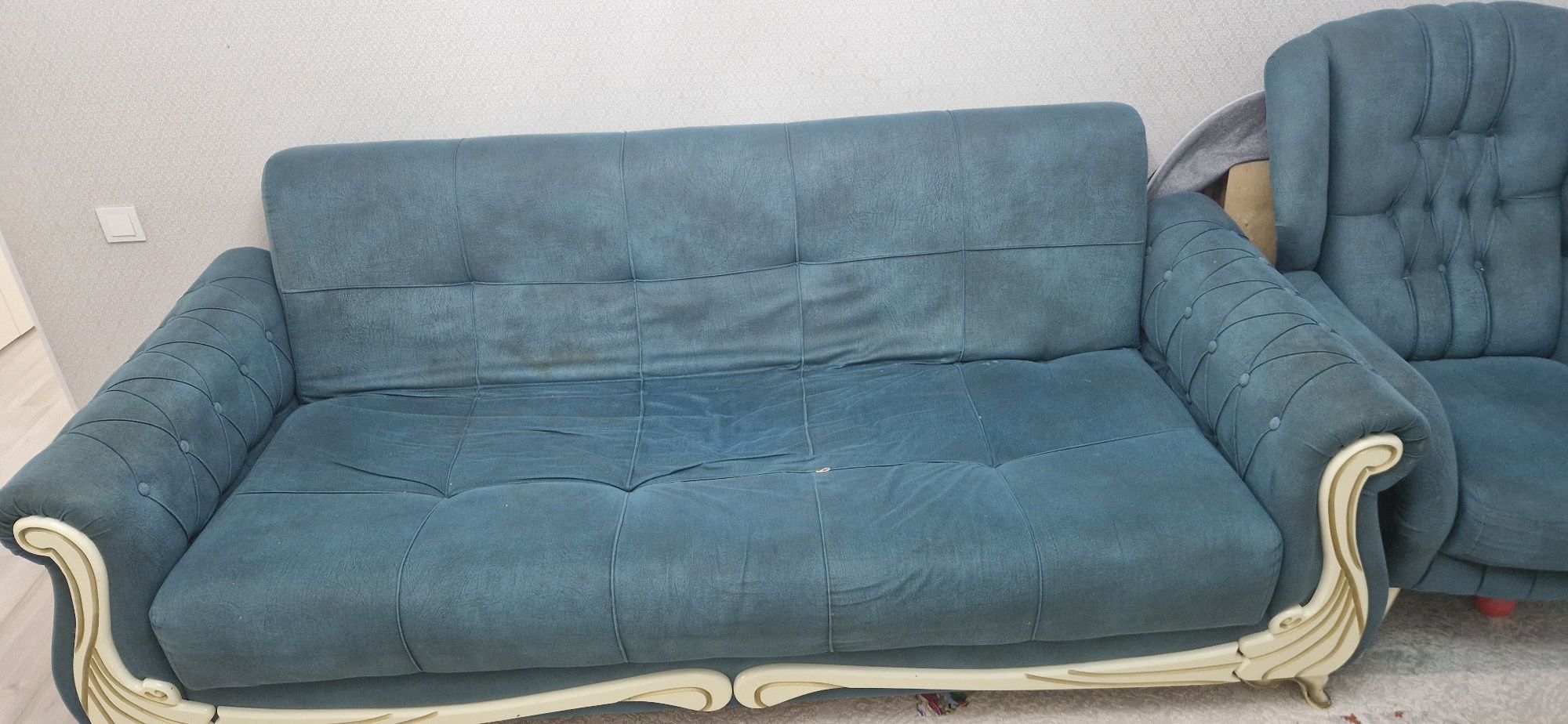 диван с креслом,  мебель, мягкая мебель, кресло, уголок