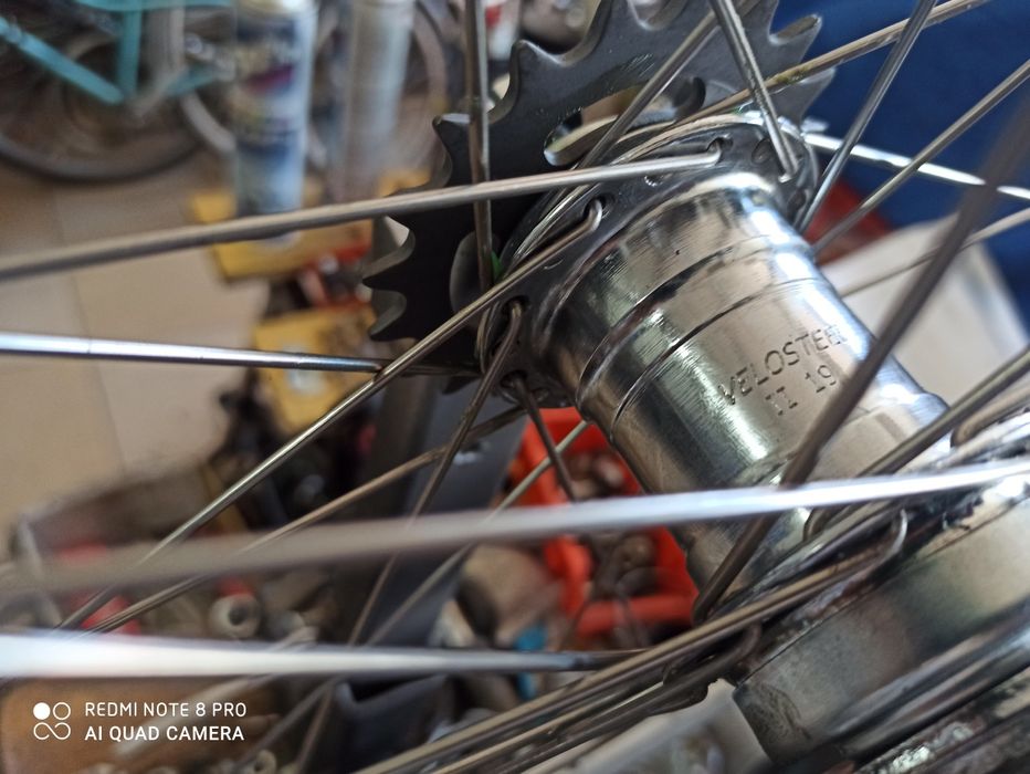 Roata 28 janta dubla butuc single Velosteel Cehia