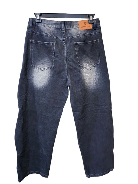 Aelfric Eden Super Baggy Barrel Jeans new, size 34, black