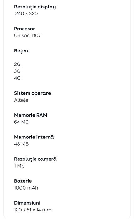 Telefon Maxcom mm248