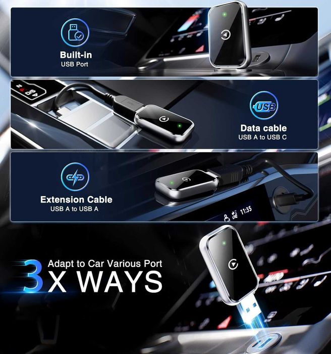 Безжичен адаптер за кола