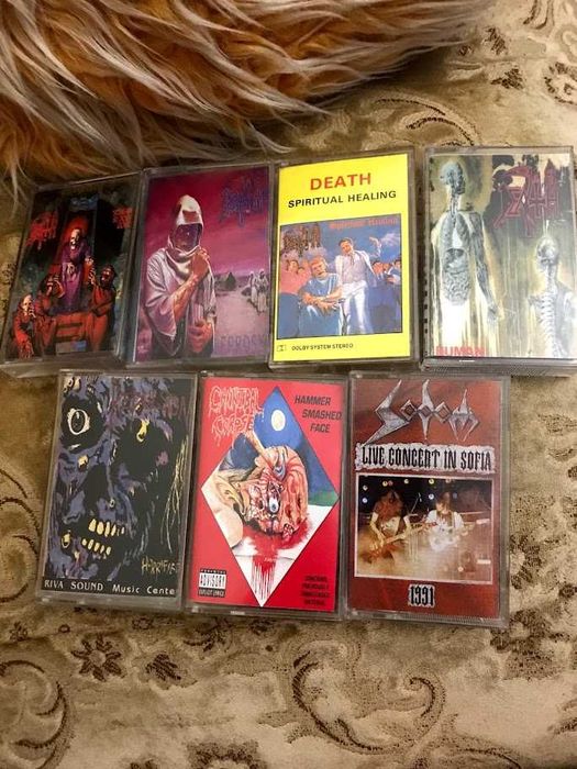 Касетки метъл Унисон, Рива Саунд, Кингс Рекърдс, Лазаров Рекърдс и др.