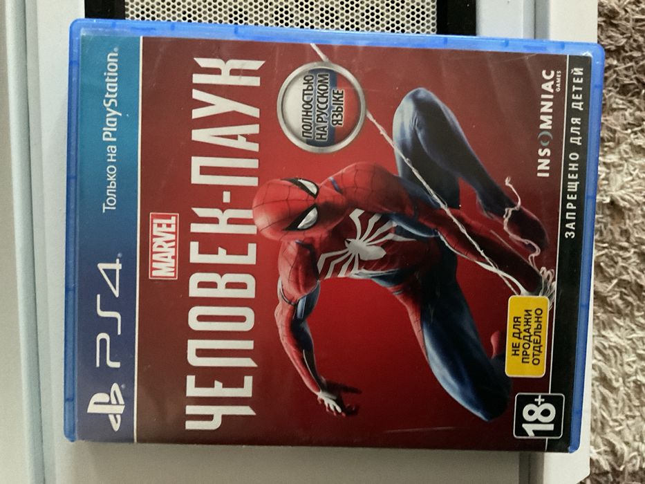 Игра Человек паук Marvel spider man ps4