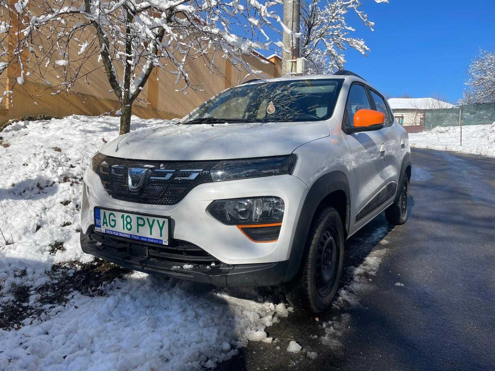 Dacia Spring Electric nov 2022 - alb - 12200km