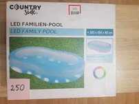 Super piscina cu lumina led