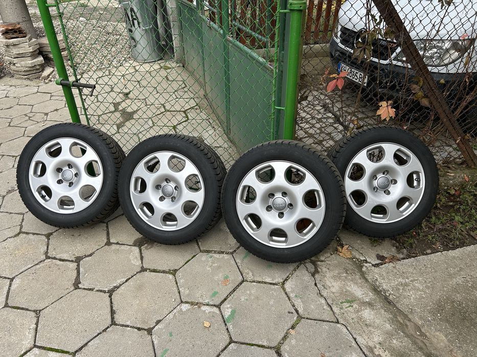 Продавам джанти 16 5х112 със зимни гуми