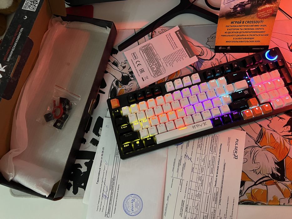Клавиатура игровая Defender Hawk в идеальном состоянии