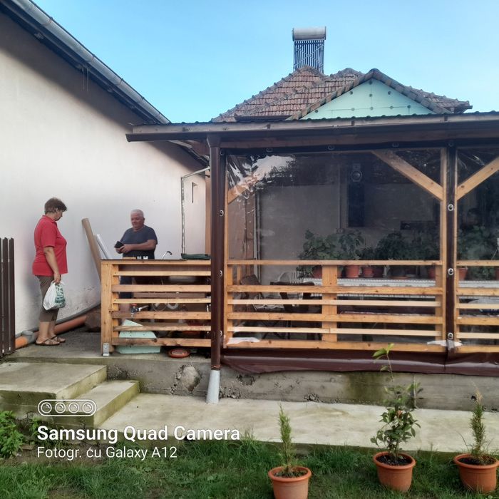 Inchidere terase folie cristal și pereți vant