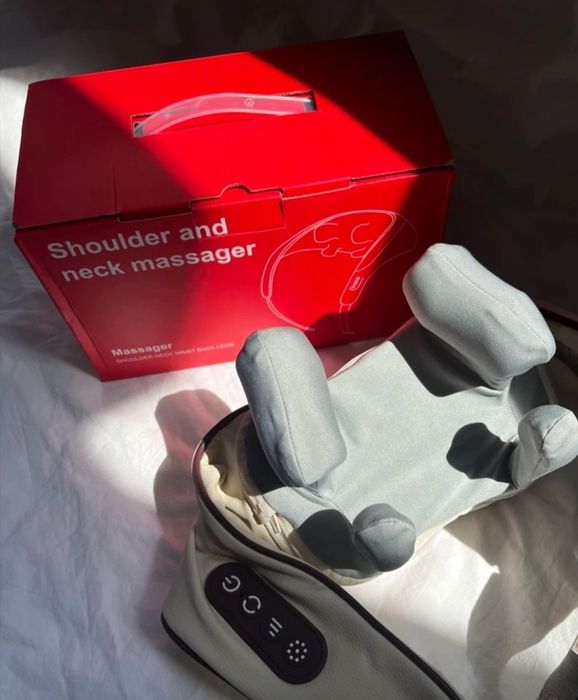 Массажер для шеи, ног, спины, плеч и тела электрический беспроводная
