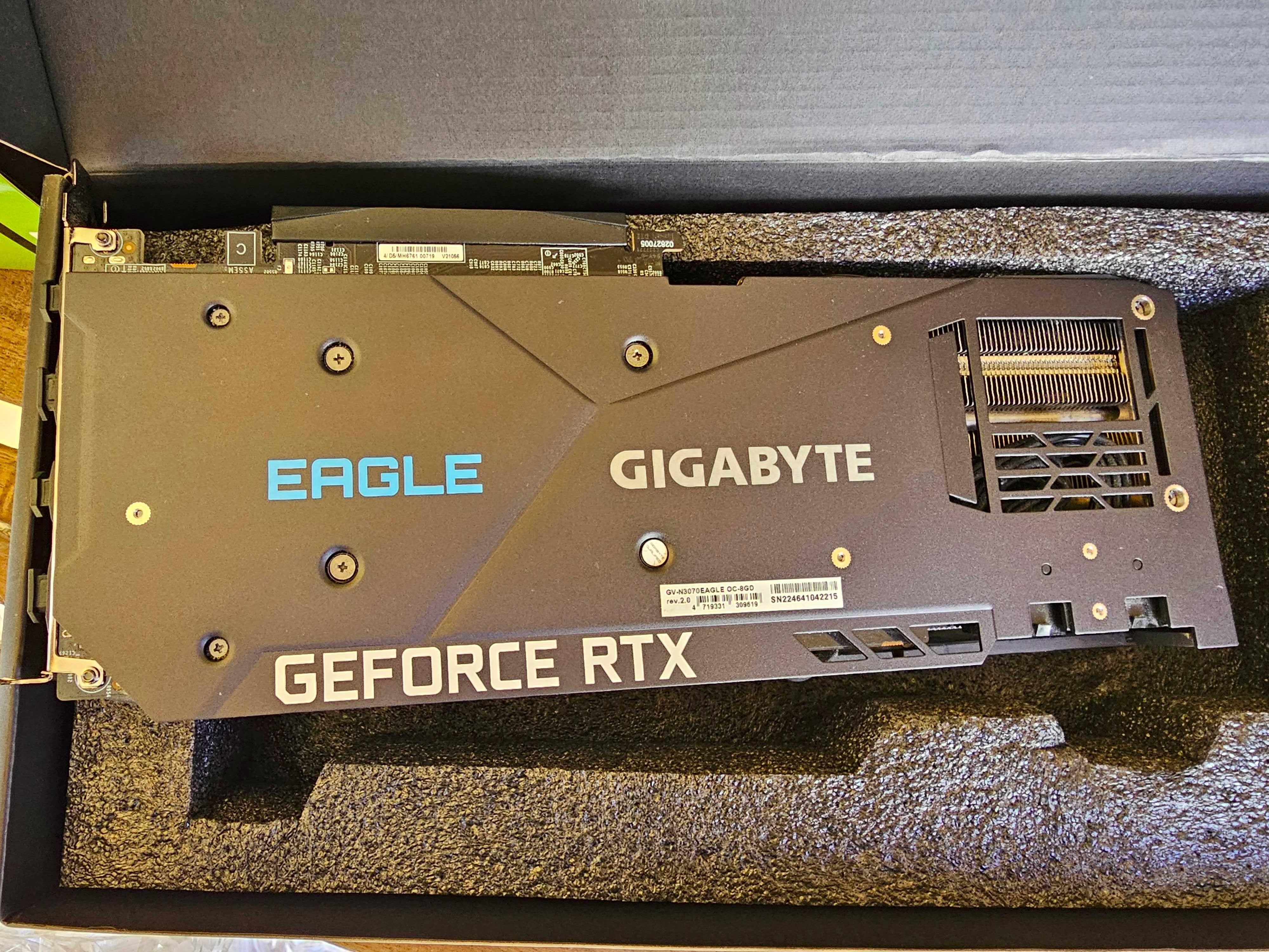 GIGABYTE GeForce RTX 3070 8GB eagle oc