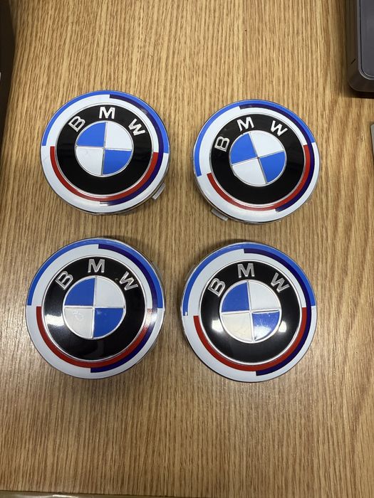 Set Capace jante bmw f10 f11 f20 f21 f30 f31 e90 e91 e92 e60 68mm