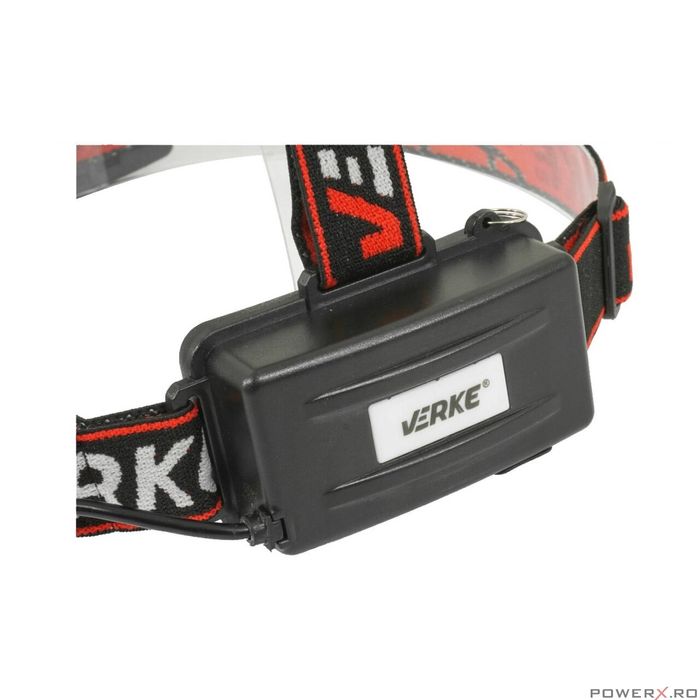 Lampa pentru atelier, prindere pe cap, 3 in 1, cu acumulator, Verke