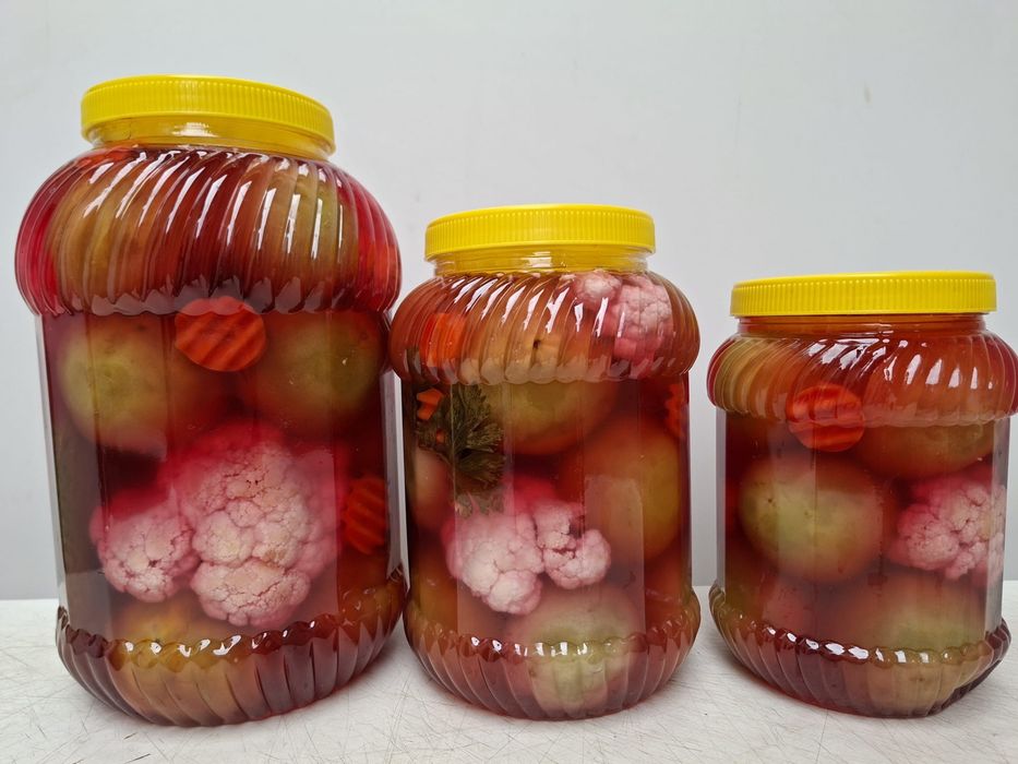 Muraturi asortate (gogonele, conopida, morcov, castravete, varza rosie