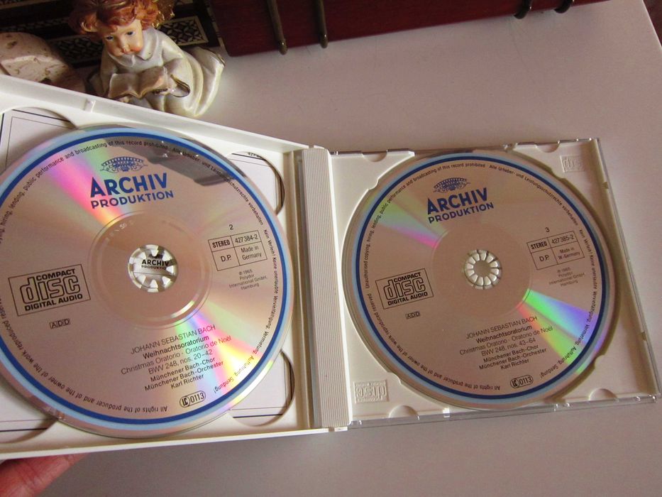 cadou rar Bach Oratoriul de Craciun Karl Richter 1984 CDx3 impecabile