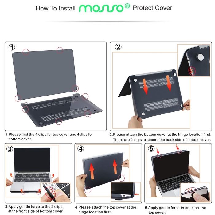 Carcasa Macbook Pro 13" A1706 A1708 A1989 A2159 A2289 A2251 A2338