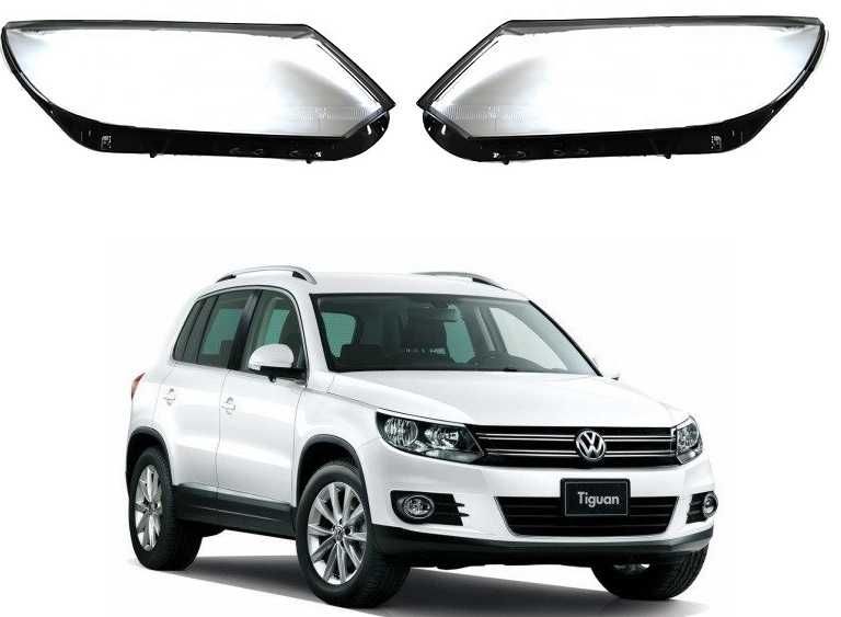 Стъкла за фар VW Tiguan 5N 13-16, Капаци за фар VW Tiguan 5N 13-16