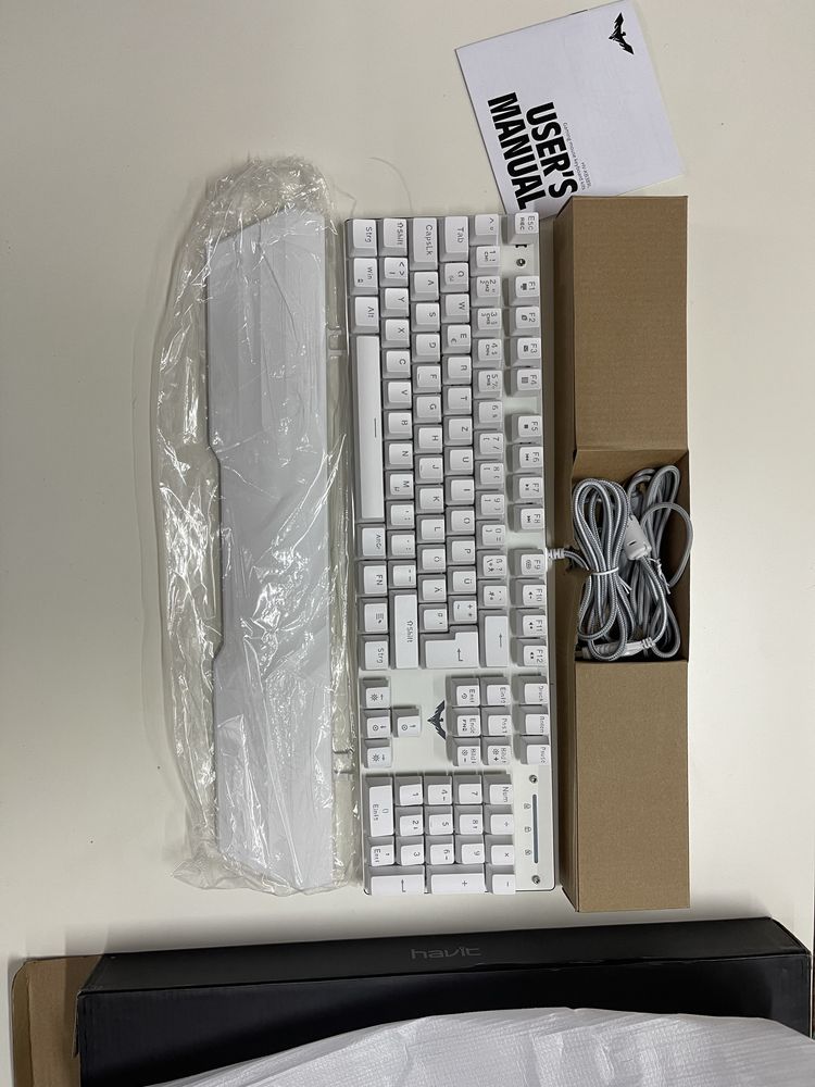 Kit tastatura si mouse gaming, havit BK389L
