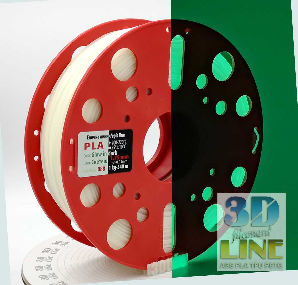 Нишка за 3Д принтер. Филамент Filament PLA PETG PCTG ABS ASA TPU
