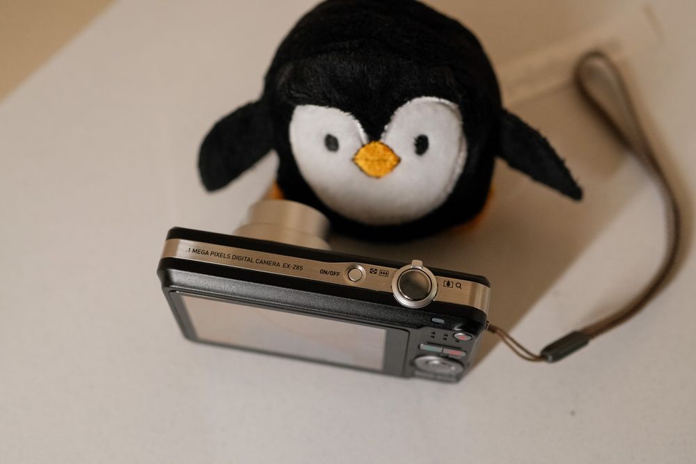 Casio Exilim EX-Z85, cutie, vintage