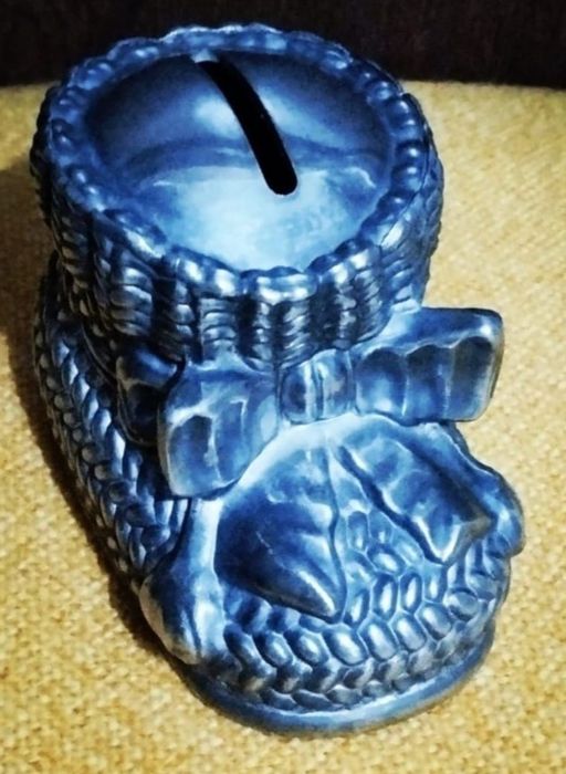 Pușculiță argintată pentru copii