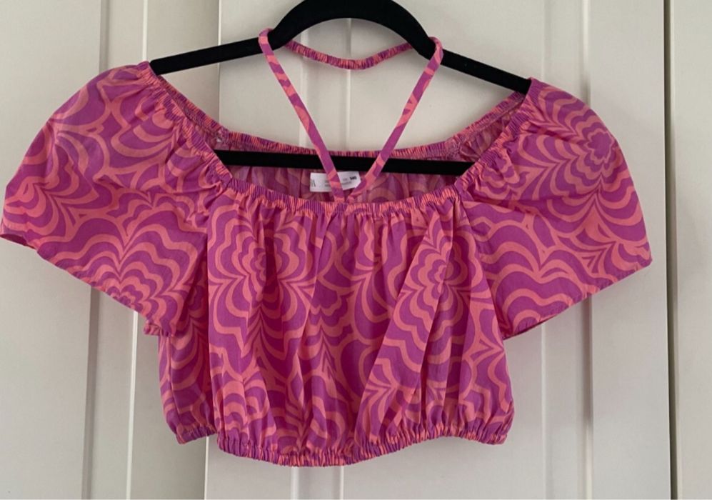 Бюстие, кроп топ Zara