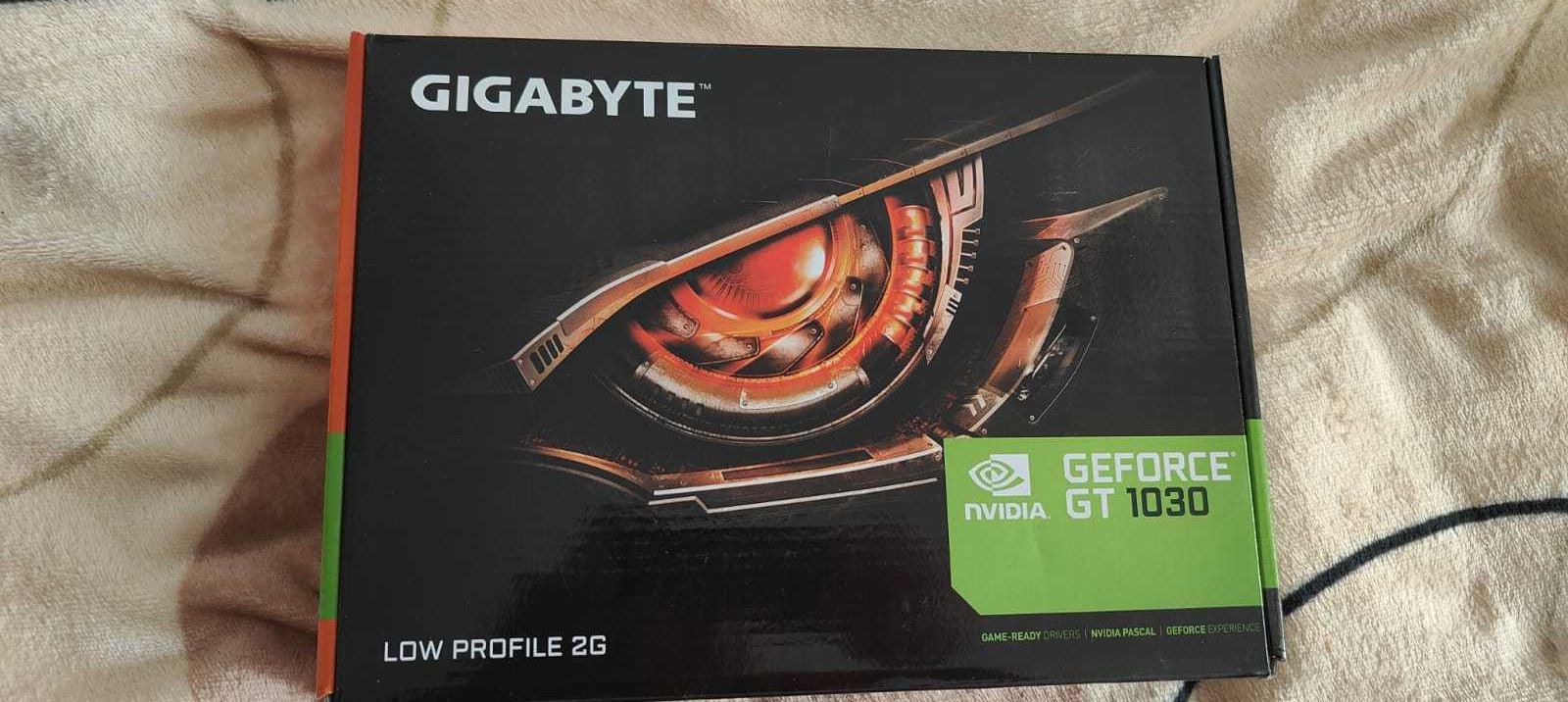Placa video Gigabyte Geforce nvidia GT 1030  2Gb ,ca noua.Low profile.