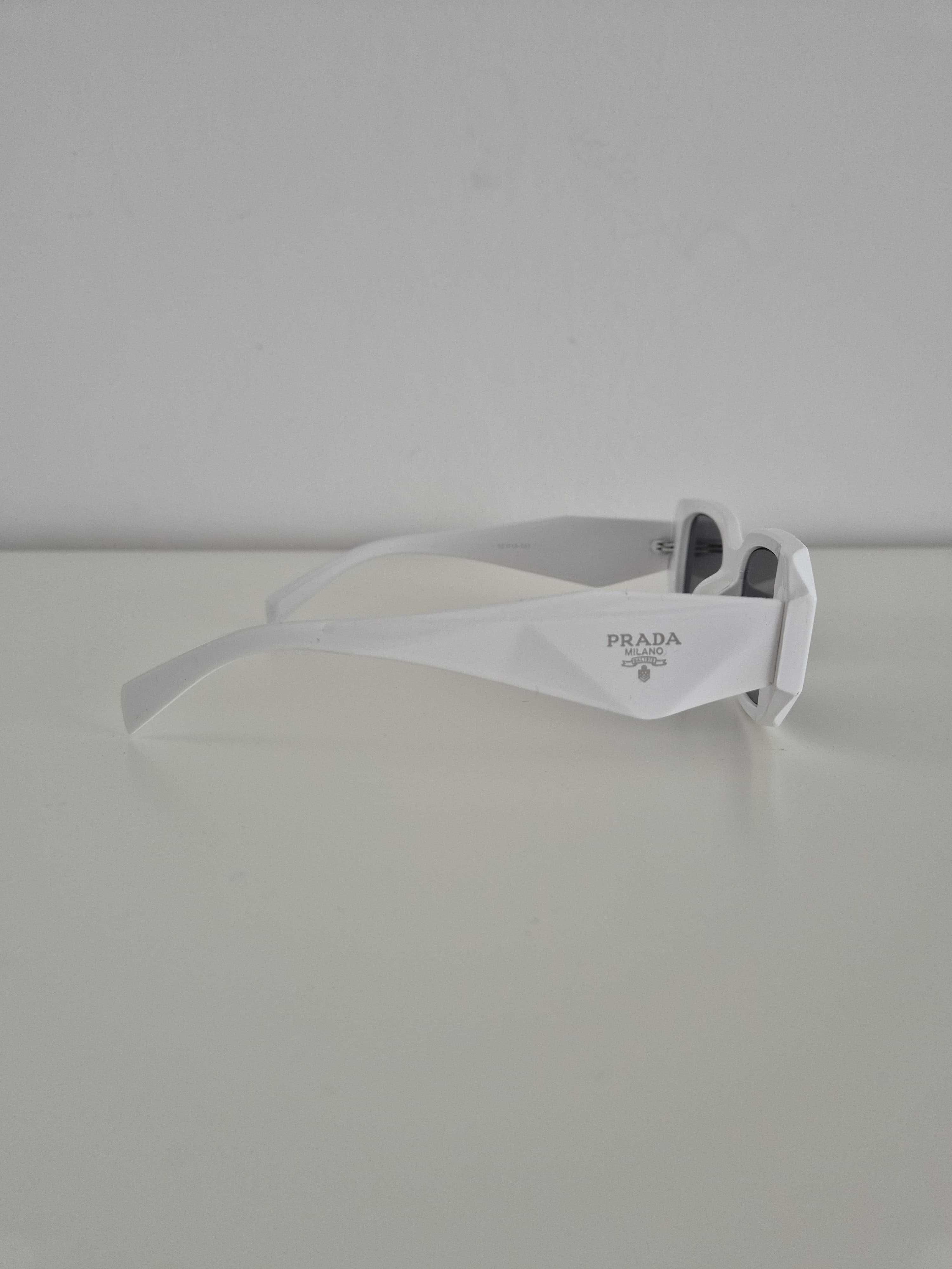 Ochelari de soare Prada Alb/Negru