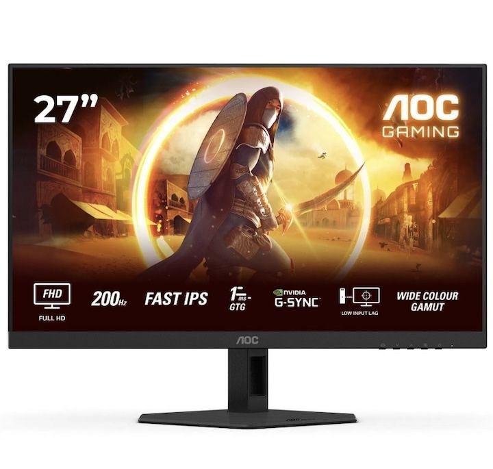Геймърски монитор Fast IPS LED AOC 27” 27G4HRE, HDMI, DisplayPort