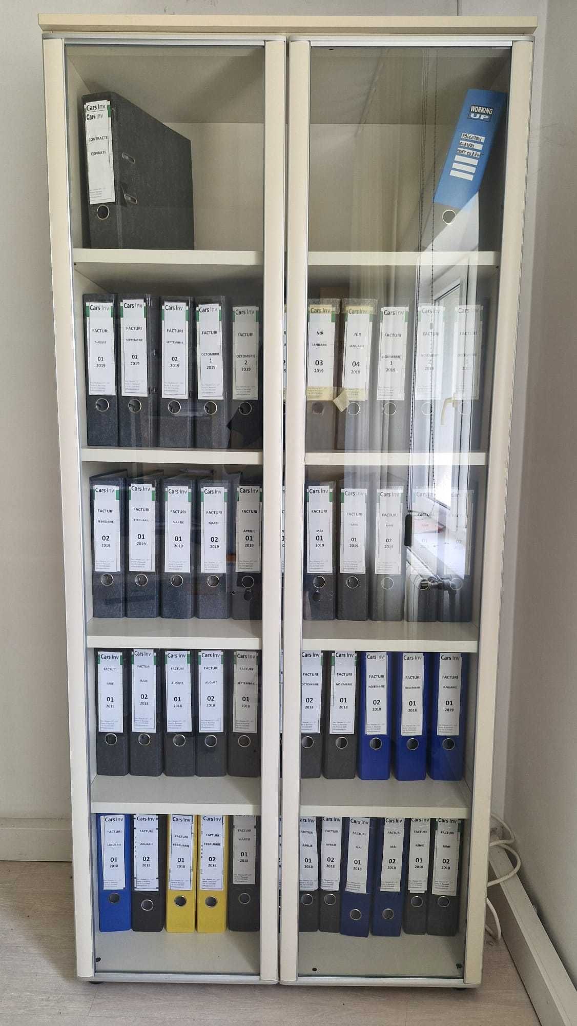 Mobilier modern birou - dulap si birou