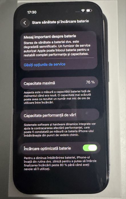 Iphone 14 pro 128GB Space Black