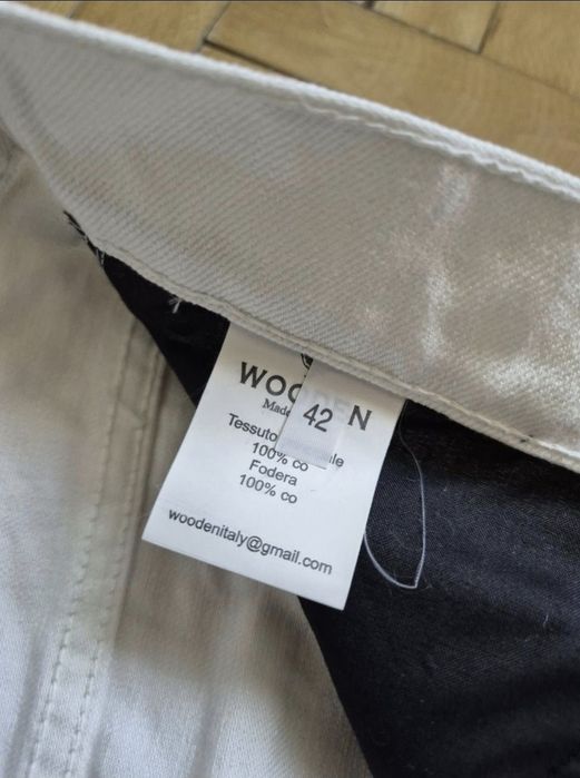 Pantaloni exclusivisti femei, Wooden, Made in Italy - Mărimea 42 / M