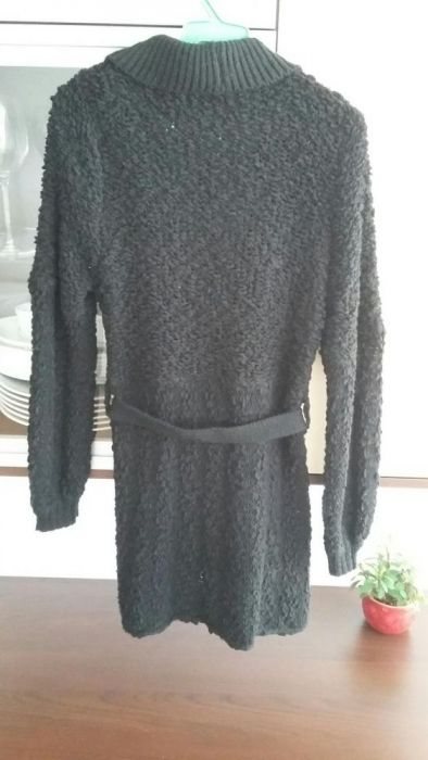 Cardigan damă negru.